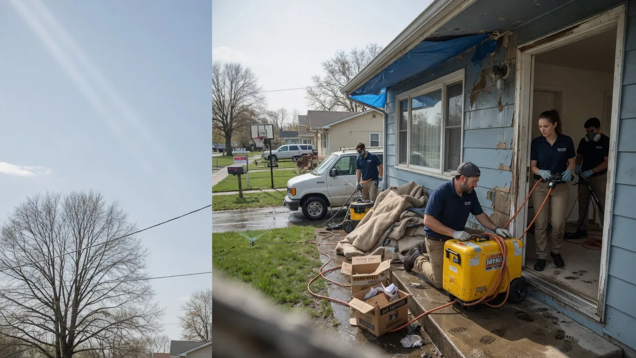 Basement Flood Cleanup in Winchester, IN near me